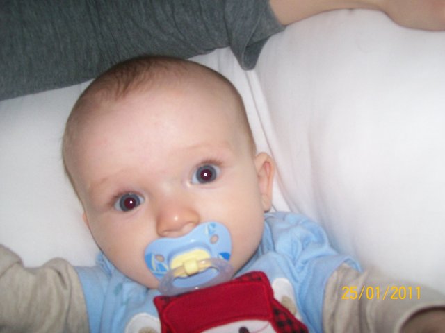 little brother kory was born