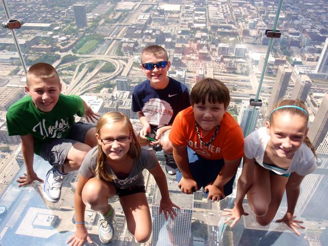 When We Went To Willis Tower With My Cousins