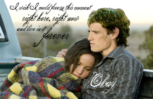 Peeta anounces his love for Katniss