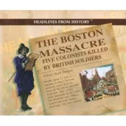 Colonists killed at Boston Massacre