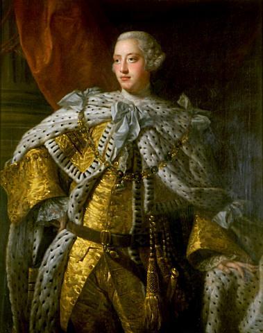 King George III takes throne in England