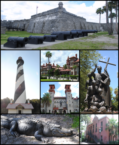Spanish found St. Augustine, Florida