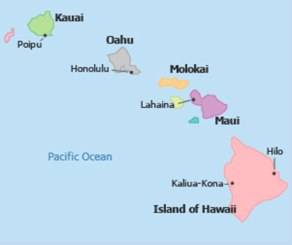 Polynesians spread sugar cane to islands across the Pacific; Plant arrives in Hawii by 1100, 600-1100 A.D