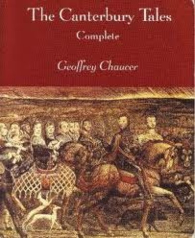 Chaucer writes The Canterbury Tales