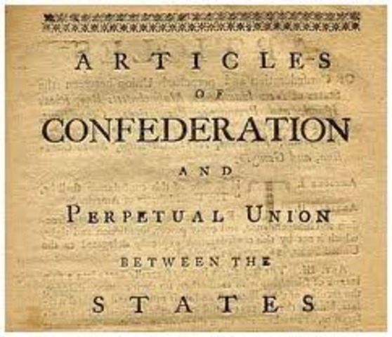 Articles of Confederation are approved