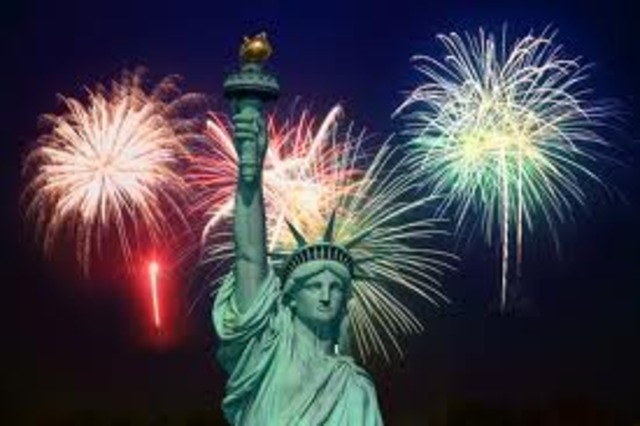 Adoption of the declaration of independence