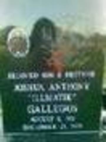 Joshua Anthony Gallegos R.I.P