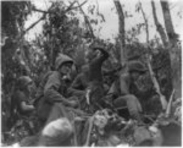 The United States declares war on Japan