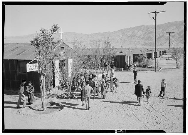 Exclusion Order No. 34346 confines people of Japanese descent to Relocation Centers