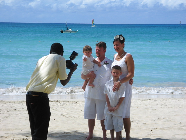 Mom and stepdad's wedding