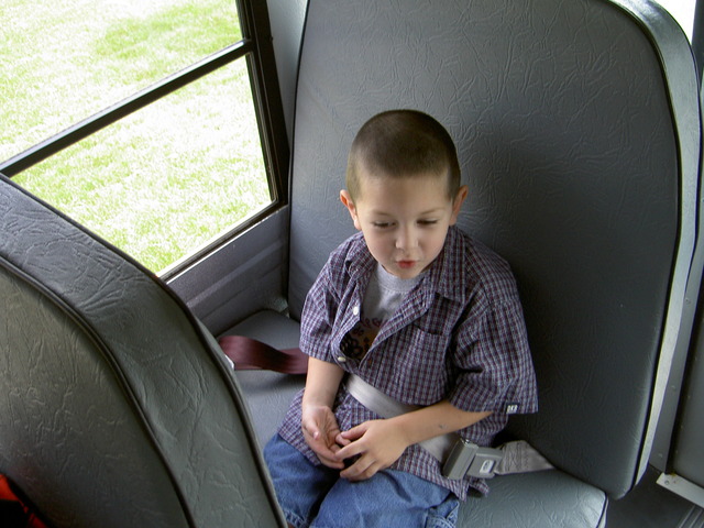 My first day of school.