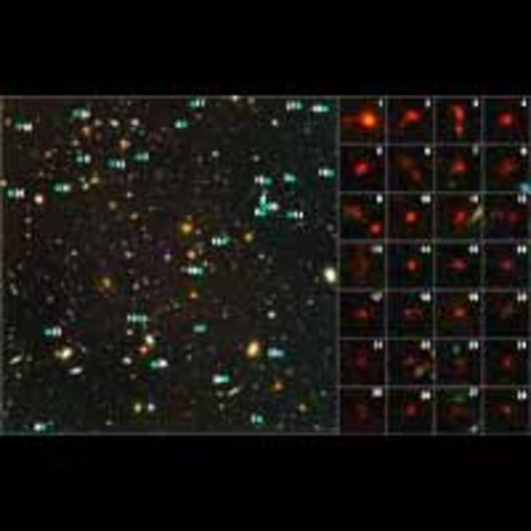 Hubble Finds Young Galaxies in Early Universe