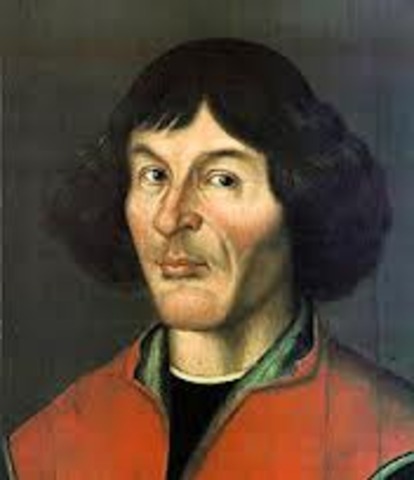 Nicolas Copernicus changes how man views the cosmos