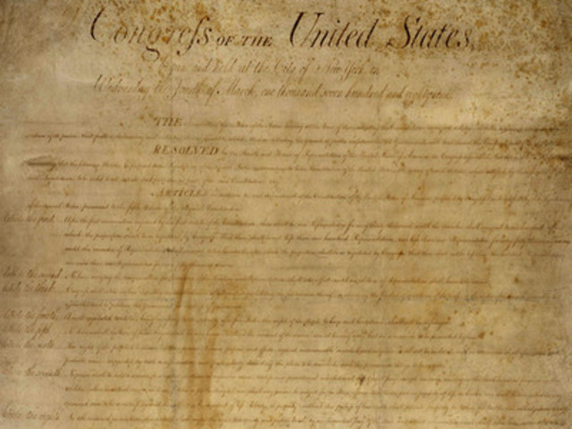 United States Bill of Rights