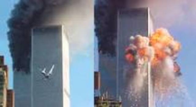 en las noticias hablan de las torres gemelas