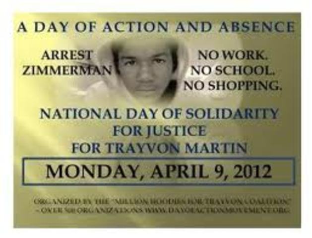 National Day of Solidarity For Justice For Trayvon Martin