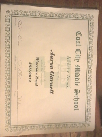 My award