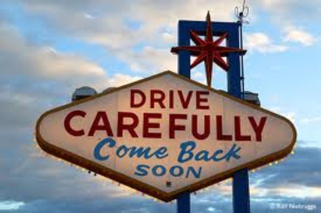 Chris departs from Las Vegas