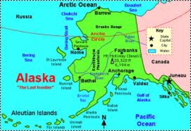 Chris head for north for Alaska