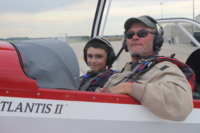 My Grandpa's First Time Flying His Airplane.