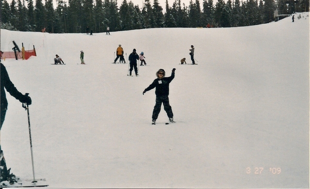 The day we went to Colorado and went skiing