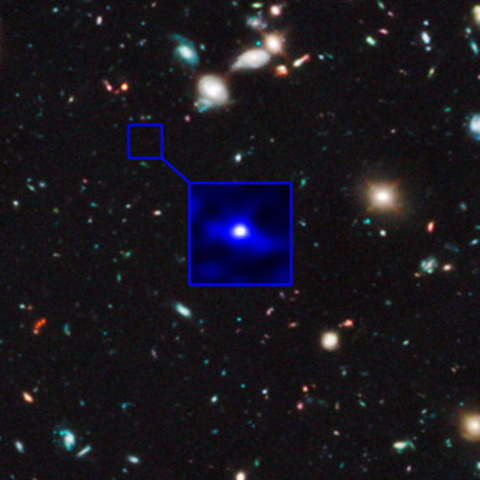 hubble finds most distant galaxy to date