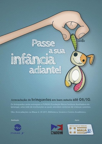 Arrecadação de Brinquedos