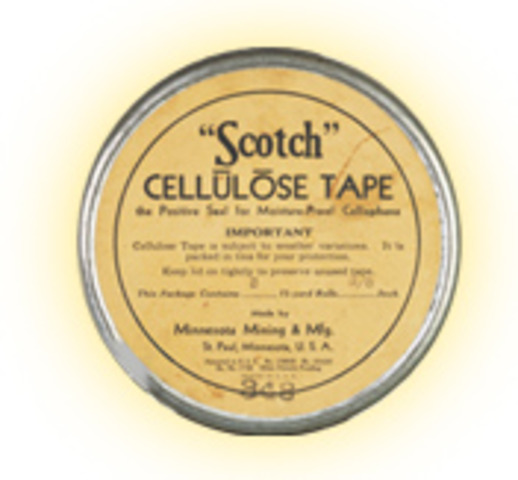Richard Drew invented cellulose tape.