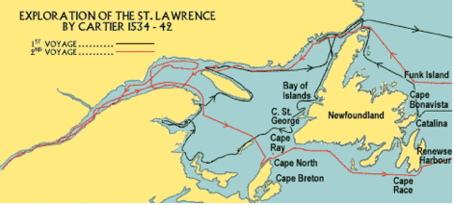 Jacques Cartier First Arrival