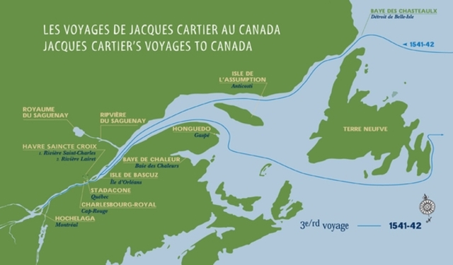 jaques cartier 3rd voyage