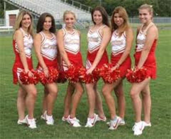 started cheerleading