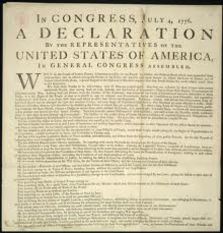 THE DECLARATION OF INDEPENDENCE