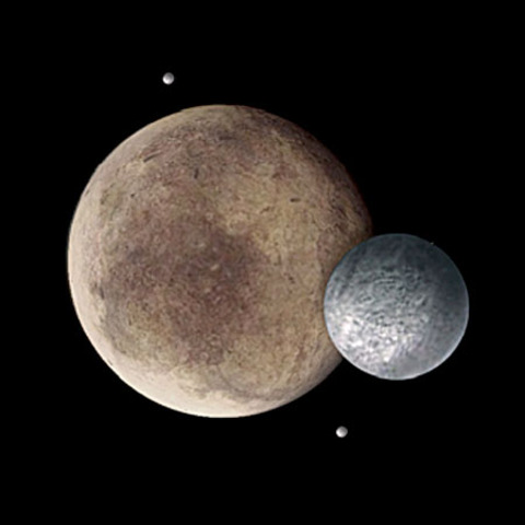 Pluto's moon is discovered