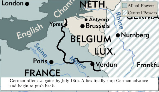 France halted Germans