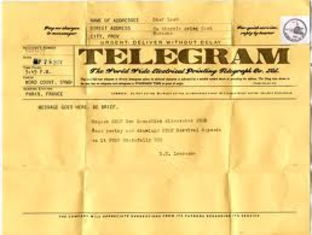 The telegram