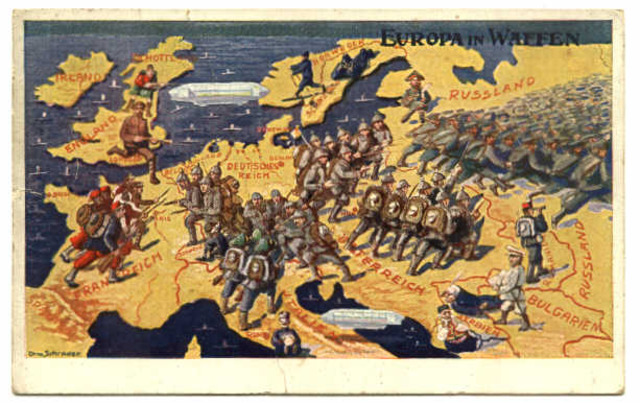 Germany Declares war on Russia's Ally France