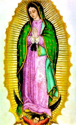Juan Diego & Our Lady of Guadalupe Apparition