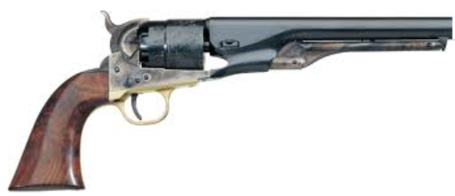 Samual colt got a pantent on the revolver