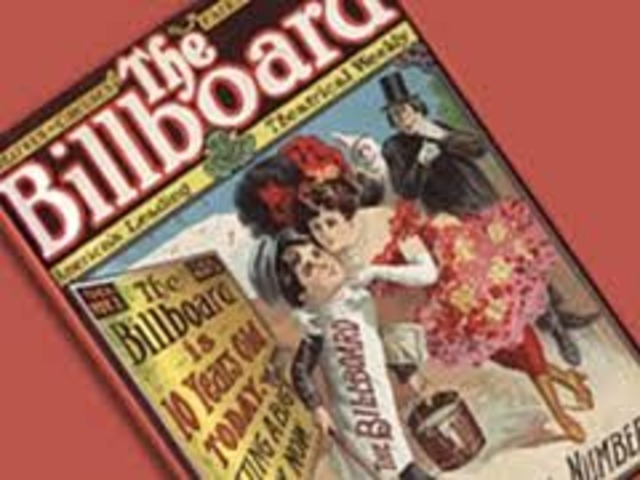 billboard magazine publishes first music chart of songs