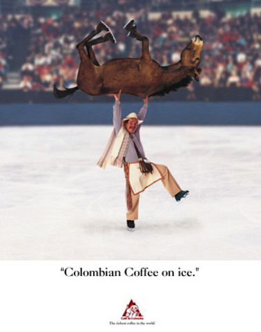 juan valdez estaba presente en los deportes