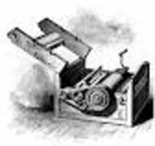 Eli Whitney invents cotton gin