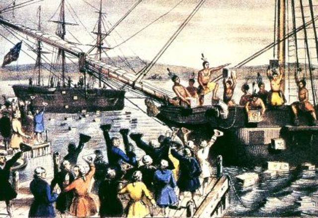 1773 The Boston Tea Party