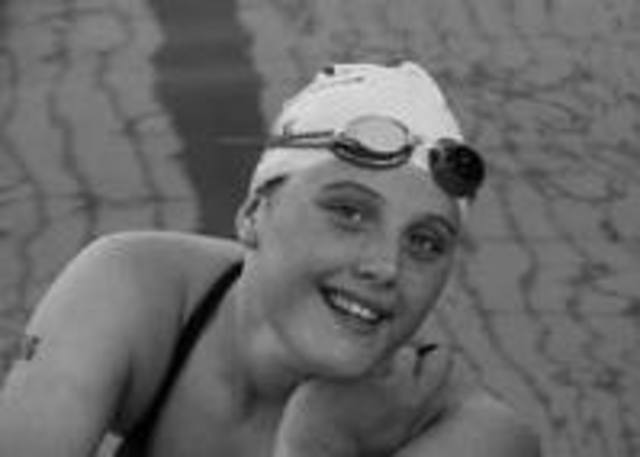 Began swimming competitively