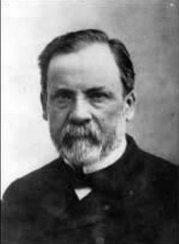 Louis Pasteur estudiando problemas inmunologicos.