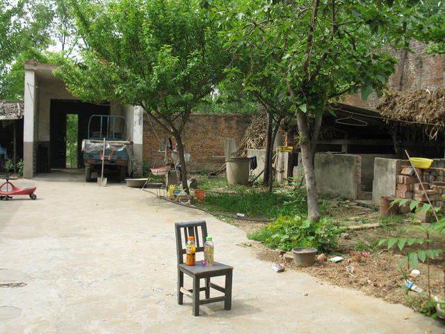 I paid a visit to my parents.