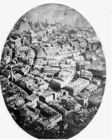 The First Ariel Photo