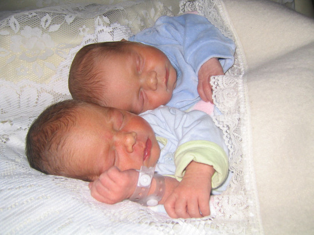 my brothers Olier and Daniel were born