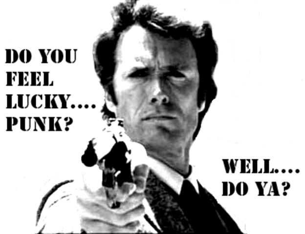 Use of the word "punk" to signify a criminal.