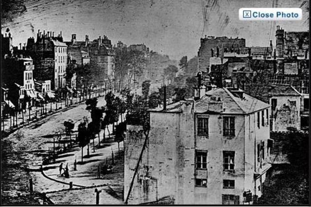 First photo of a person