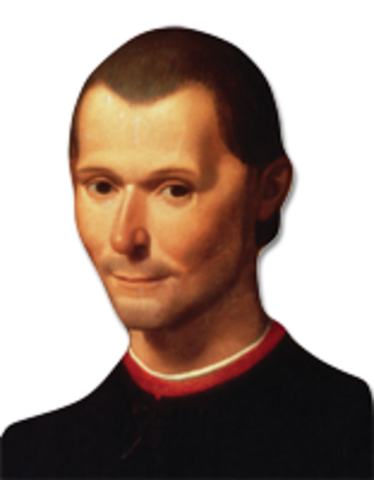 Año: 1469-1527 Nicolás Maquiavelo autor de El principe, donde se atribuye a la educación la función de formar la conciencia nacional